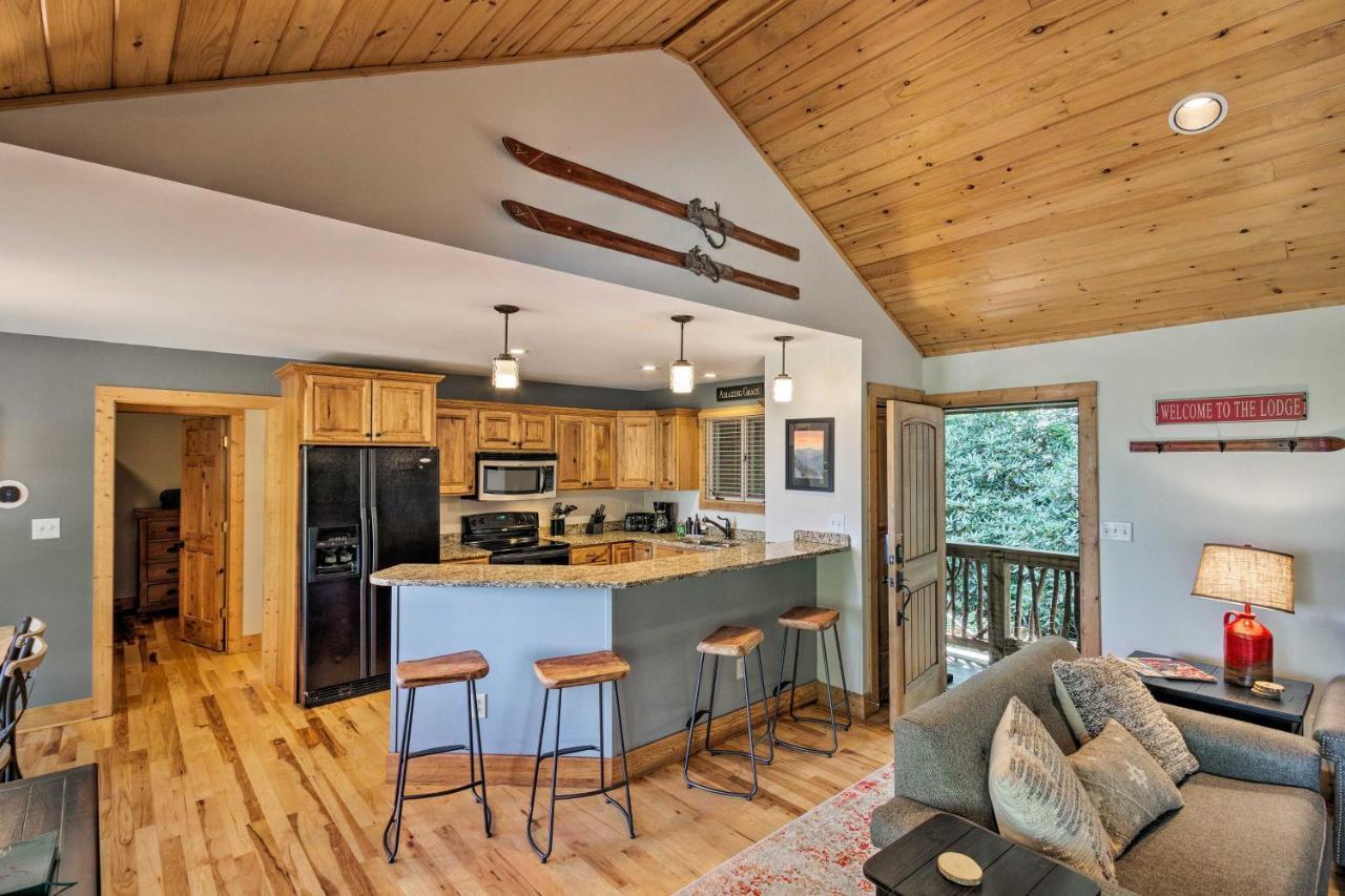 Cabin With Hot Tub And Mountain Views Less Than 5 Mi To Boone Blowing Rock Εξωτερικό φωτογραφία