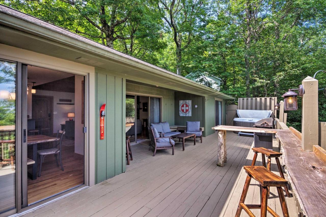Cabin With Hot Tub And Mountain Views Less Than 5 Mi To Boone Blowing Rock Εξωτερικό φωτογραφία